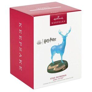 New! Harry Potter Stag Patronus Light-Up Hallmark Keepsake Christmas Ornament